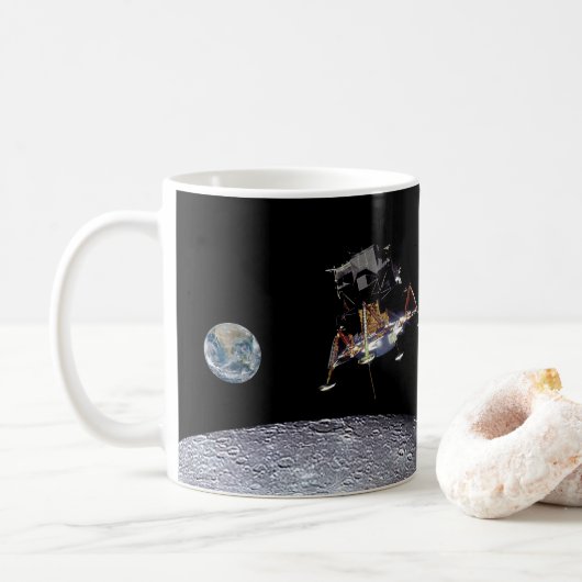 Mug Apollo 11 Débarquement lunaire (Avec donut)