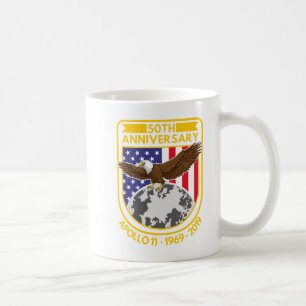 Mug Apollo 11 Lune Landing 50e Anniversaire Nouveauté