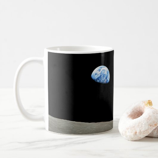 Mug Apollo 8 Lunar Earthrise 50e Anniversaire (Avec donut)