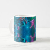 Mug Apophyse Abstraite Fractale III (Devant gauche)