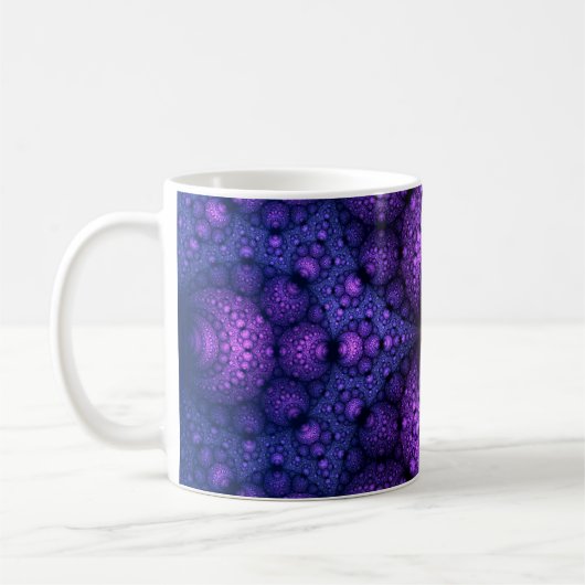 Mug Apophyse fractale - Fusion d'atomes (Gauche)