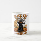 Mug Apothecaire de chat noir - Lune de cuisine d'Hallo (Centre)