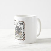 Mug Apothicaire Chat Noir Chat Sorcière Mystique Apoth (Devant droit)