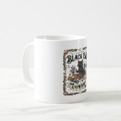 Mug Apothicaire Chat Noir Chat Sorcière Mystique Apoth (Devant gauche)