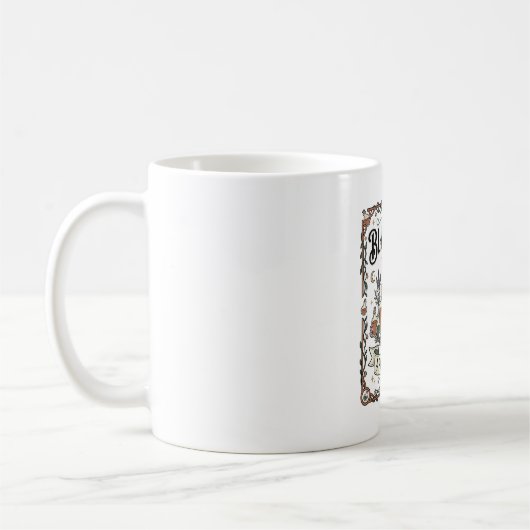 Mug Apothicaire Chat Noir Chat Sorcière Mystique Apoth (Gauche)