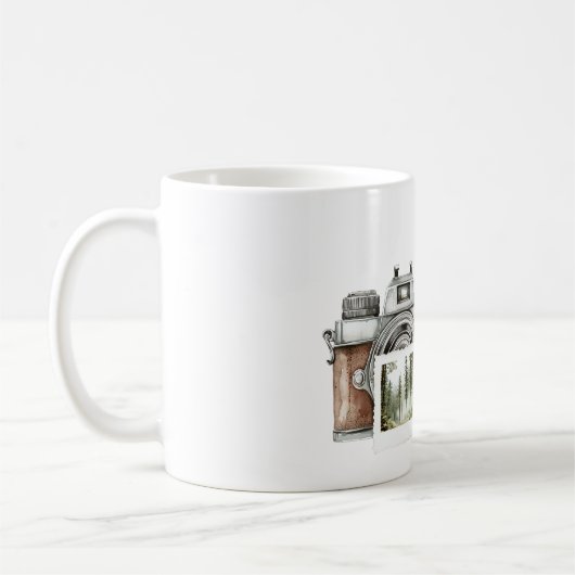 Mug Appareil photo Explorer la nature (Gauche)