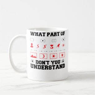 Mug Appareil photo Quelle partie ne comprenez-vous pas