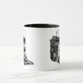 Mug Appareil-photo vintage (Centre)