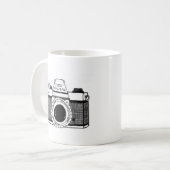 Mug Appareil-photo vintage (Devant gauche)