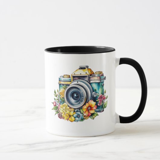 Mug Appareils photo Vintages | Retro Ai Art (Droite)