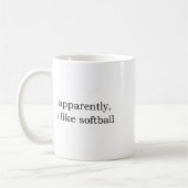 Mug Apparemment j'aime Softll _3 (Gauche)