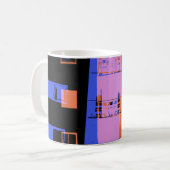 Mug Appartement de ville la nuit (Devant gauche)