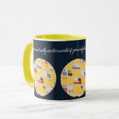 Mug Appartement jaune (Devant gauche)