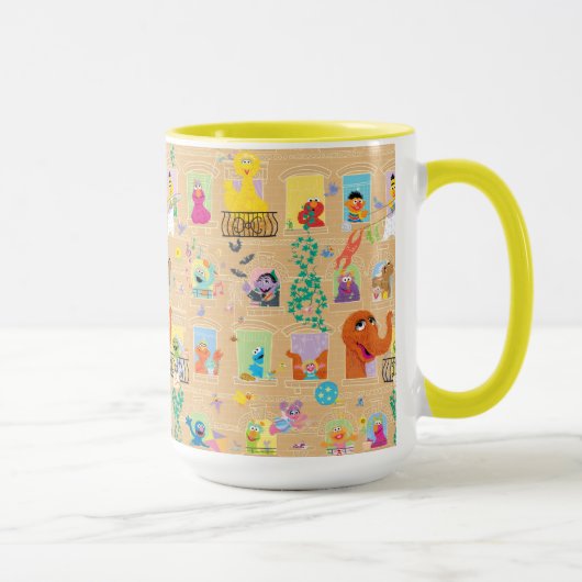 Mug Appartement Sesame Street Motif Windows (Droite)