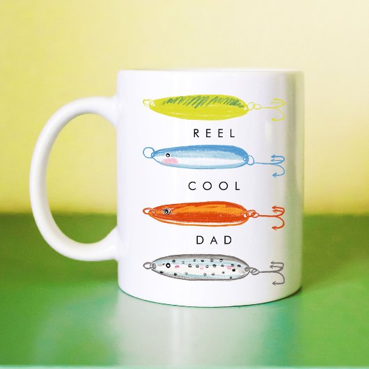 Mug Appât de pêche pour papa vraiment cool