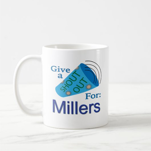 Mug Appel à l'aide pour Millers (Gauche)