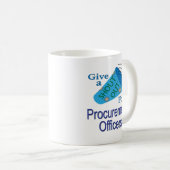 Mug Appel à l'intention des agents de la passation des (Devant droit)