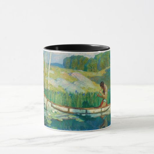 Mug Appel Amour Indien par Newell Convers Wyeth (Centre)