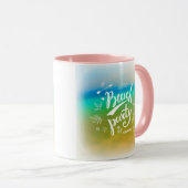 Mug Appel du groupe de plage (Devant droit)