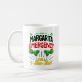 Mug Appel d'urgence Margarita 9 Juan Juan Juan (Gauche)