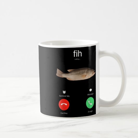 Mug Appel Fih Me Rappeler Message Refuser Accepter Tél (Droite)
