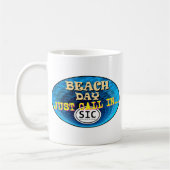 MUG APPEL JOUR PLAGE EN SIC2 (Gauche)