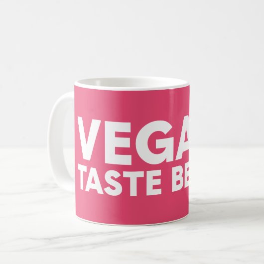 Mug Appel Végétalien (Devant gauche)