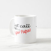 Mug Appelez-juste moi papa superbe (Devant gauche)