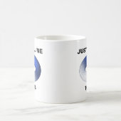 Mug Appelez-juste moi tore (la topologie bleue de (Centre)