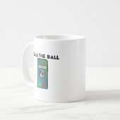 Mug Appelez Le Joueur De Volley-Ball Funny (Devant gauche)