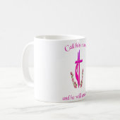 Mug Appelez le nom de Jésus (Devant gauche)
