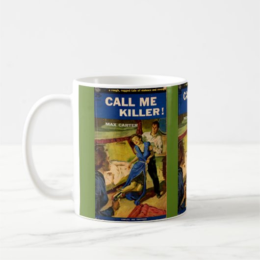 Mug Appelez-moi Couverture de la fiction de pulpe Kill (Gauche)