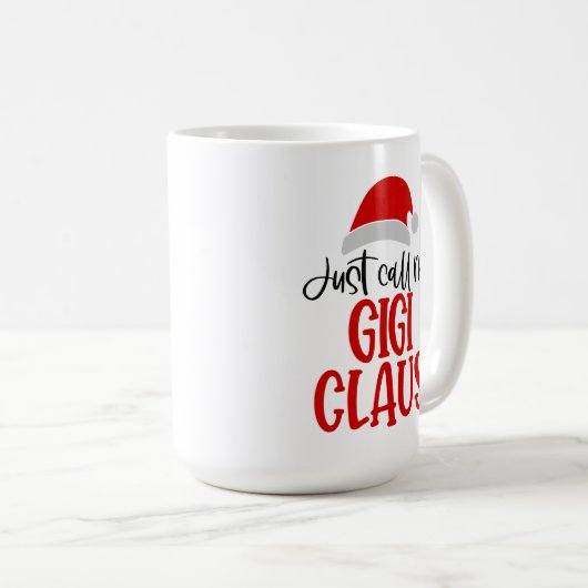 Mug Appelez-Moi Gigi Claus-56374 (Devant droit)