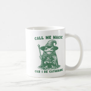 Mug Appelez-Moi Magique Car Je Rassemble, Grenouille S