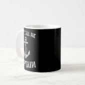 Mug Appelez-Moi Simplement Capitaine Bateau De Ponton (Devant gauche)