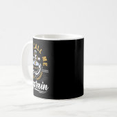 Mug Appelez-Moi Simplement Capitaine Pour Un Marin Mar (Devant gauche)