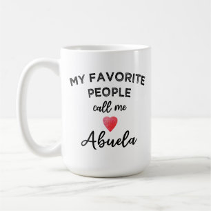 Mug Appelle-moi ABUELA Grand-mère espagnole Famille Gr