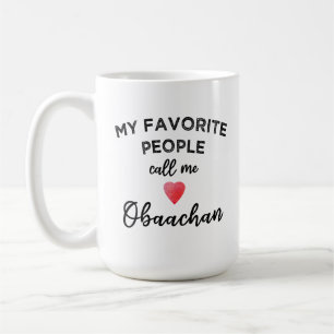 Mug Appelle-moi OBAACHAN Grand-mère japonaise affectue
