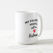 Mug Appellez-moi HALMONI Grand-mère coréenne tradition (Devant droit)