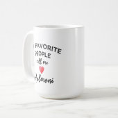 Mug Appellez-moi HALMONI Grand-mère coréenne tradition (Devant gauche)