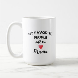 Mug Appellez-moi MAMA Grand-mère Matriarche Surnom de