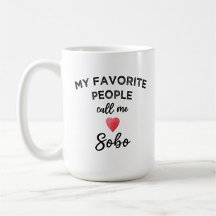 Mug Appellez-moi SOBO Grand-mère japonaise Famille tra