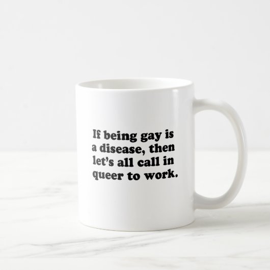 Mug Appelons tous Queer au travail (Droite)