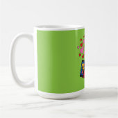 Mug Appels d'accouplement Cardinal Bird Love (Gauche)