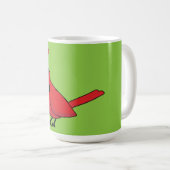 Mug Appels d'accouplement Cardinal Bird Love (Devant droit)