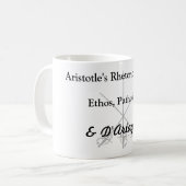 Mug Appels de la rhétorique d'Aristote (Devant gauche)
