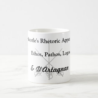 Mug Appels de la rhétorique d'Aristote