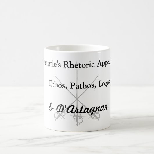 Mug Appels de la rhétorique d'Aristote (Centre)