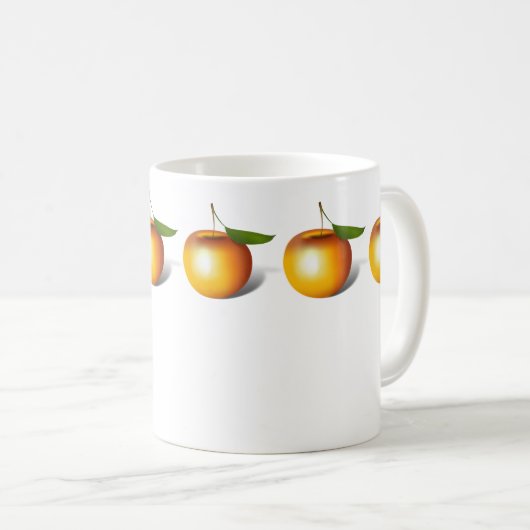 Mug Apple 3-d (Devant droit)