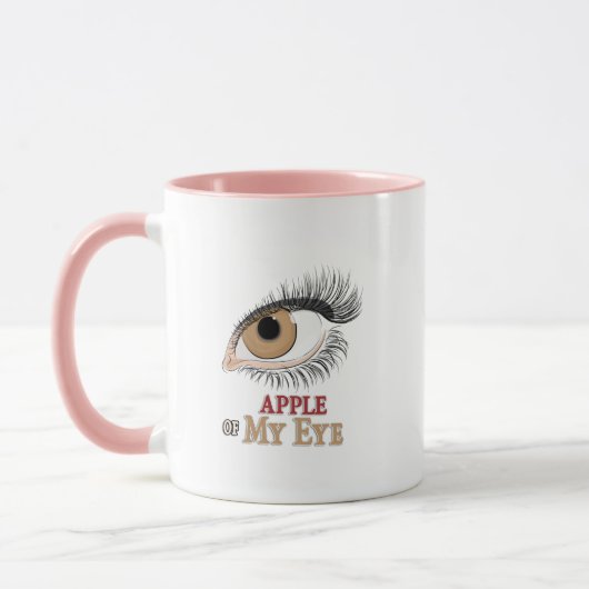 Mug Apple de My Eye Eyelashes (Gauche)